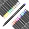 Fineliner Pens, Set of 24 Fineliners, 0.4 mm Tips Fine Point Markers, Assorted Art Pens, Water-Based Fine Tip Markers for Drawing, Sketching, Journaling and Calligraphy.